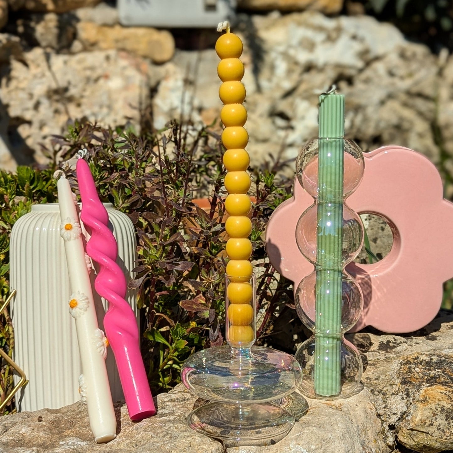 Porte chandelle « Double Beanie » - Compatible avec Twisty & Boogy - Les lumières d'Ali